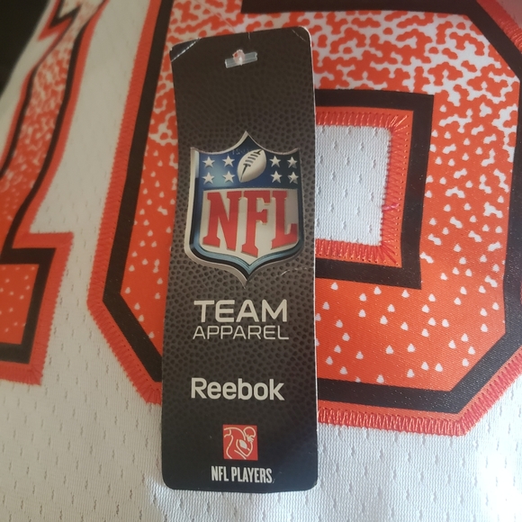 NFL Reebok Cleveland Browns Cribbs 16 Jersey Style #67891 Youth Medium NWT - Picture 4 of 13